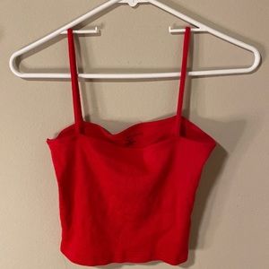 Red Brandy Melville tank top